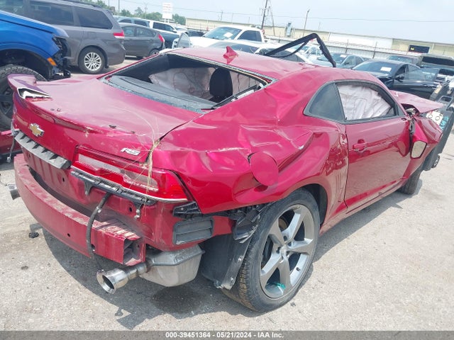 Chevrolet Camaro 2lt 2014 2G1FC1E38E9184734 Image 4