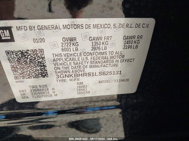 Chevrolet Blazer Awd 2lt 2020 3GNKBHRS1LS625131 Image 9