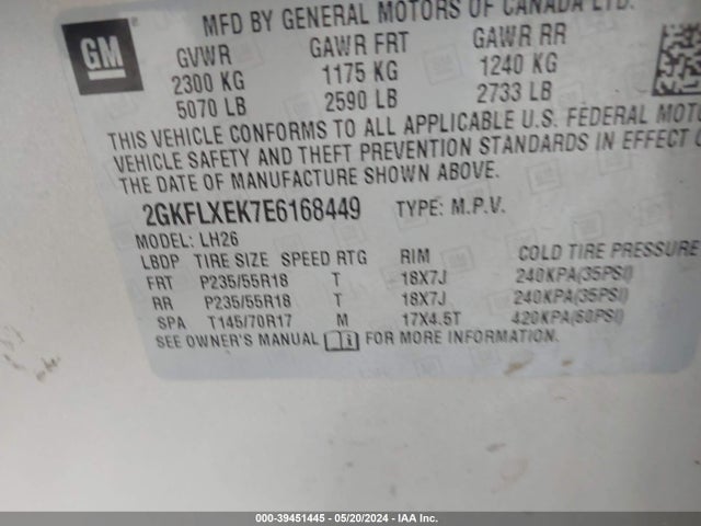 GMC Terrain Slt-1 2014 2GKFLXEK7E6168449 Image 9