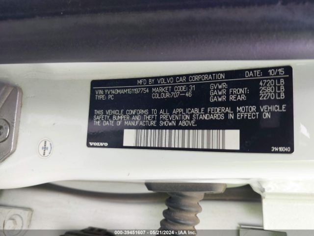 YV140MAM1G1197754 Volvo S80 T5 Drive-e Platinum