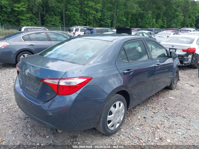 Toyota COROLLA LE 2015 2T1BURHE4FC464649 Image 4