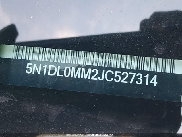 5N1DL0MM2JC527314 Infiniti QX60