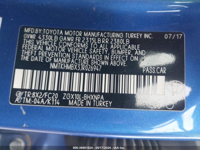 NMTKHMBX3JR026947 Toyota C-hr Xle Premium