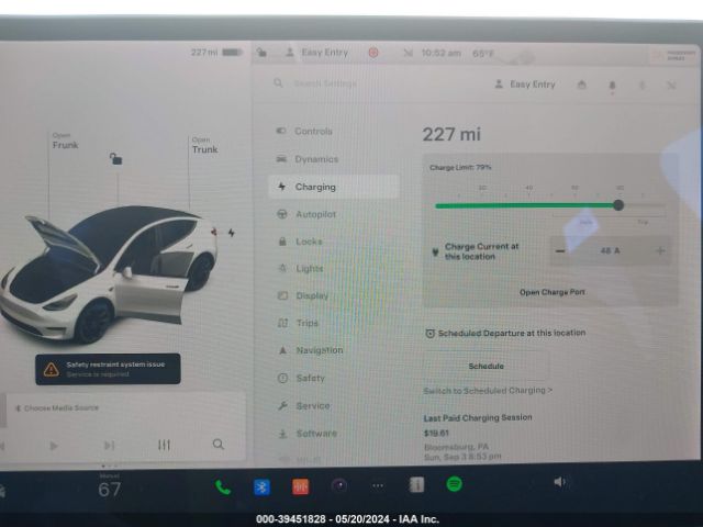 5YJYGDEF7LF000764 Tesla Model Y Long Range Dual Motor All-wheel Drive/performance Dual Motor All-wheel Drive