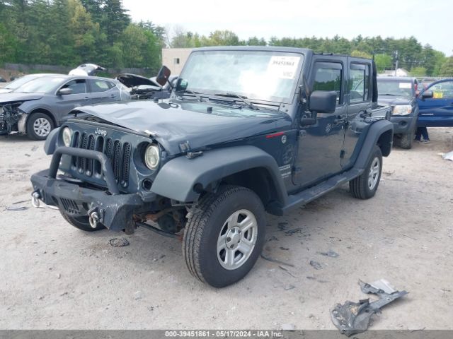 1C4BJWDG1HL558255 Jeep Wrangler Unlimited Sport 4x4