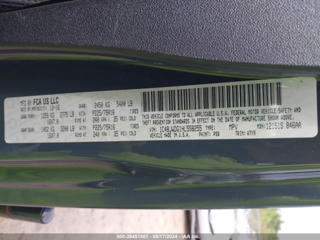 1C4BJWDG1HL558255 Jeep Wrangler Unlimited Sport 4x4
