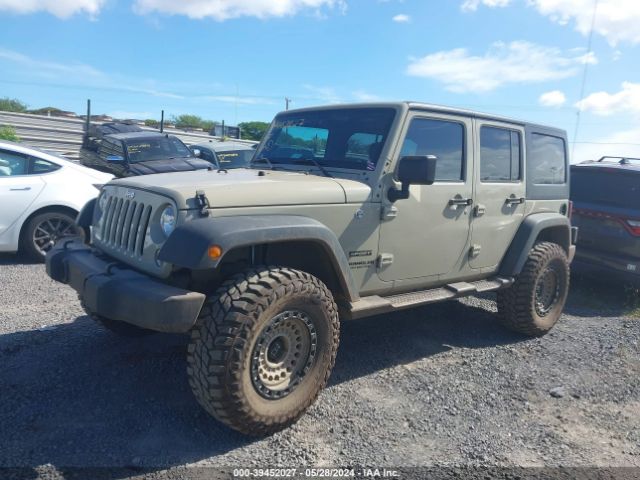 1C4BJWDG1HL573872 Jeep Wrangler Unlimited Sport 4x4