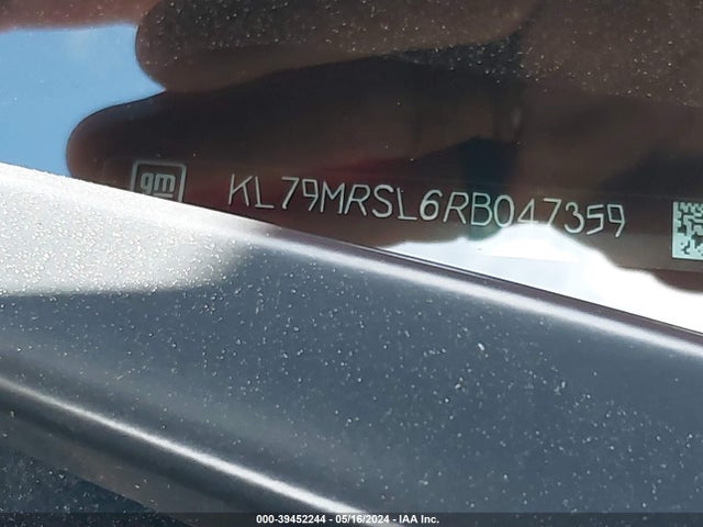 Chevrolet Trailblazer Awd Lt 2024 KL79MRSL6RB047359 Image 9