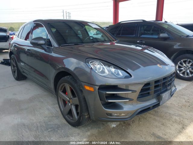 2015 Porsche Macan Turbo მანქანა იყიდება აუქციონზე, vin: WP1AF2A53FLB99334, აუქციონის ნომერი: 39452291