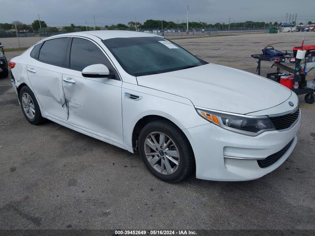 KIA Optima Lx 2018 5XXGT4L32JG179998 Image 1