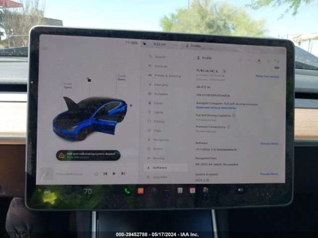 5YJ3E1EB5JF054234 Tesla Model 3 Long Range/performance