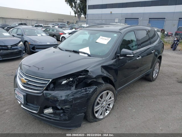 Chevrolet Traverse 1lt 2014 1GNKRGKD2EJ112492 Image 2