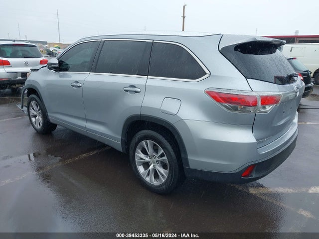 Toyota Highlander Xle V6 2015 5TDKKRFH2FS050179 Image 3