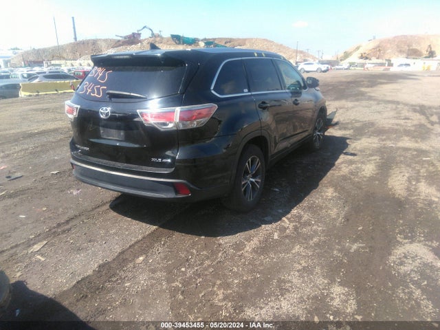 Toyota Highlander Xle V6 2016 5TDJKRFH3GS247617 Image 4