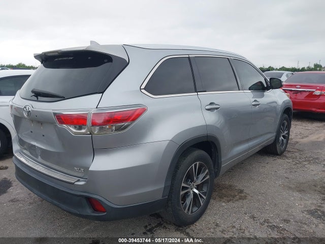 Toyota Highlander Xle V6 2016 5TDKKRFH4GS502456 Image 4