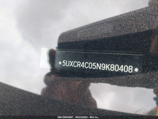 5UXCR4C05N9K80408 BMW X5 Sdrive40i