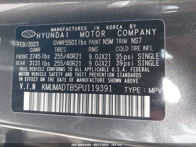 Genesis Gv70 2.5t Awd 2023 KMUMADTB5PU119391 Image 9