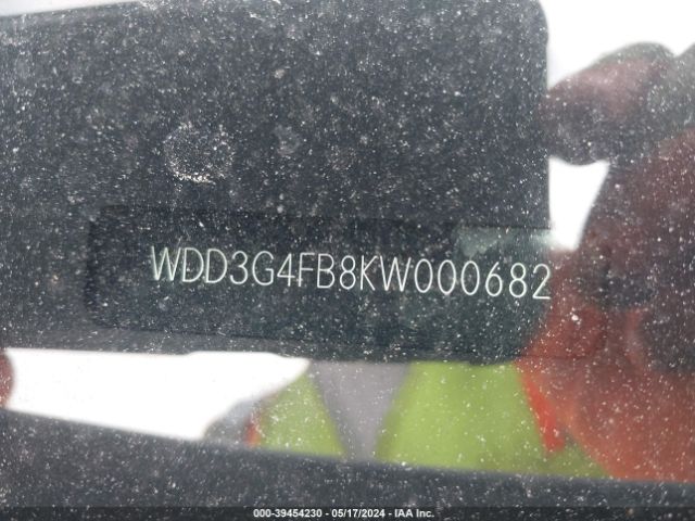 WDD3G4FB8KW000682 Mercedes-Benz A 220 4matic