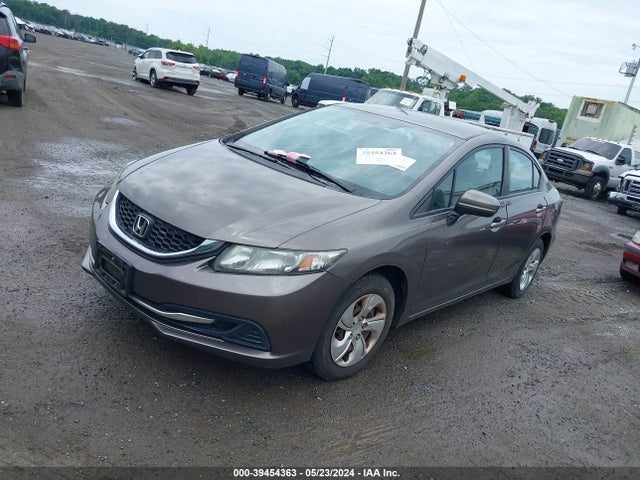 Honda Civic Lx 2014 2HGFB2F50EH535093 Image 2
