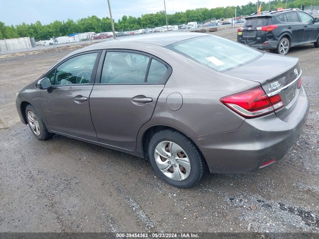 Honda Civic Lx 2014 2HGFB2F50EH535093 Image 3