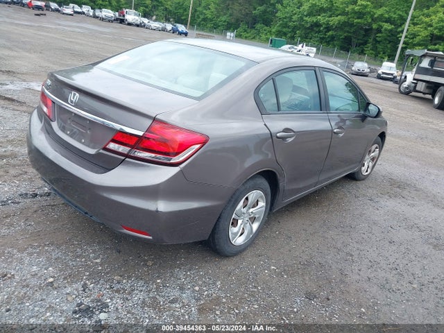 Honda Civic Lx 2014 2HGFB2F50EH535093 Image 4