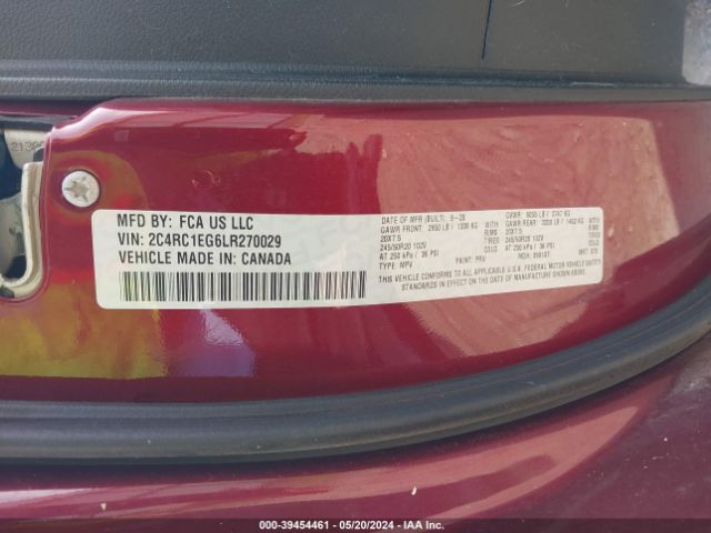 2C4RC1EG6LR270029 Chrysler Pacifica Touring L Plus