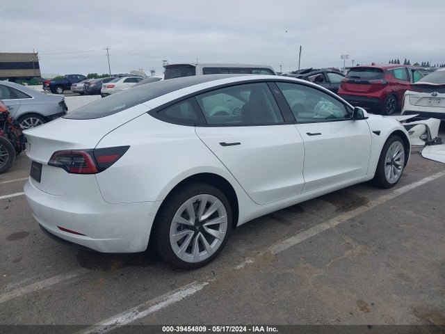 Tesla Model 3 Rear-wheel Drive 2022 5YJ3E1EA3NF143006 Image 4