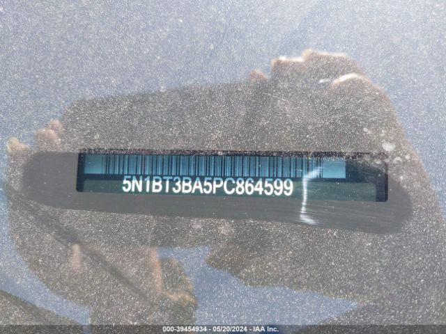5N1BT3BA5PC864599 Nissan Rogue Sv Fwd