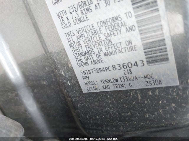 Nissan Rogue Sv Intelligent Awd 2023 5N1BT3BB4PC836043 Image 9