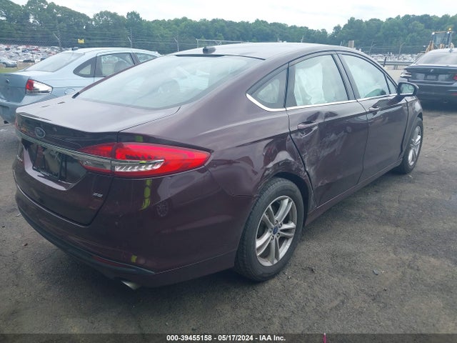 Ford FUSION SE 2018 3FA6P0H74JR114534 Image 4