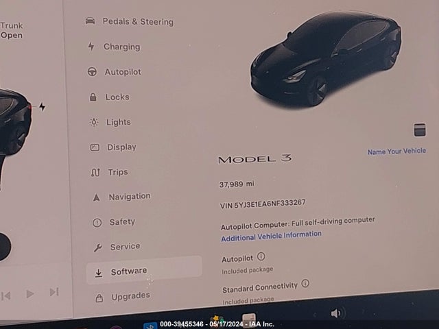 Tesla Model 3 Rear-wheel Drive 2022 5YJ3E1EA6NF333267 Image 14