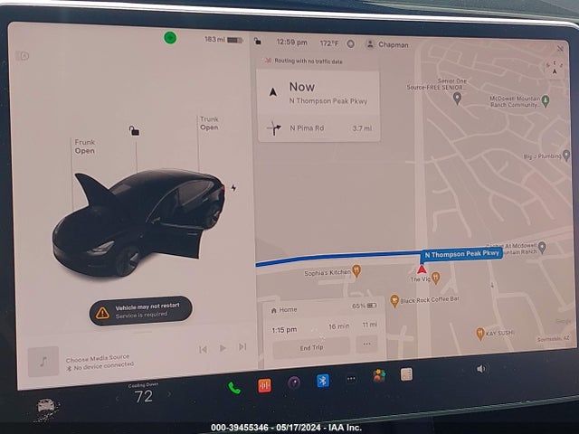 Tesla Model 3 Rear-wheel Drive 2022 5YJ3E1EA6NF333267 Image 17
