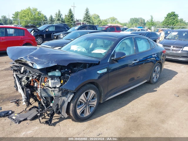 KIA Optima Hybrid Ex 2018 KNAGU4LE2J5021127 Image 2