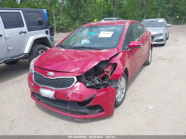 KIA FORTE EX 2014 KNAFX4A82E5104045 Image 2
