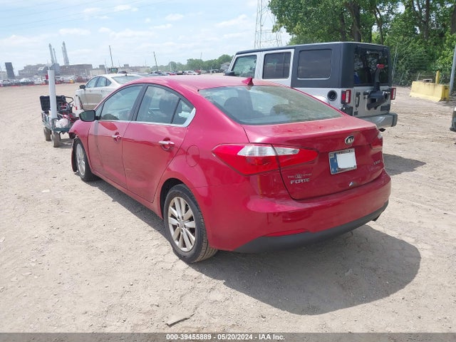 KIA FORTE EX 2014 KNAFX4A82E5104045 Image 3