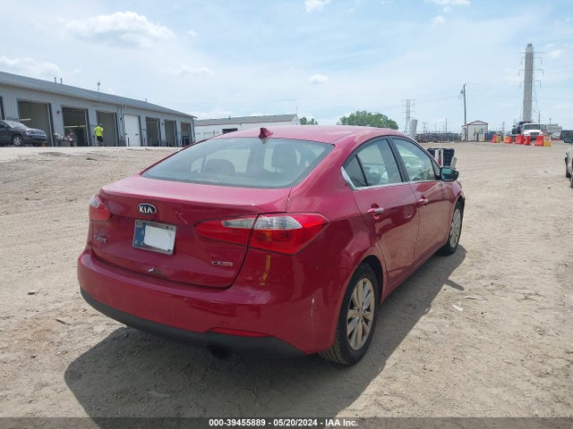 KIA FORTE EX 2014 KNAFX4A82E5104045 Image 4