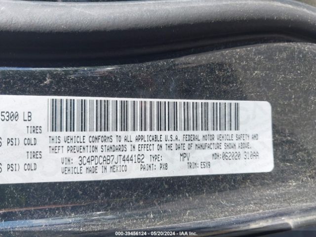 3C4PDCAB7JT444162 Dodge JOURNEY SE