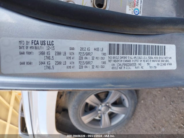1C4NJPBA6GD602535 Jeep Patriot Sport Se
