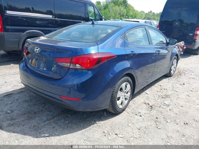 Hyundai ELANTRA SE 2016 5NPDH4AE4GH738053 Image 4
