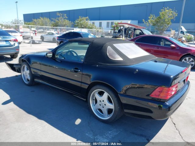 2001 MERCEDES-BENZ SL 500 WDBFA68FX1F199140 Photo 2
