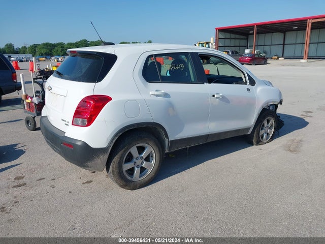 Chevrolet Trax 1ls 2015 KL7CJPSB2FB112990 Image 4