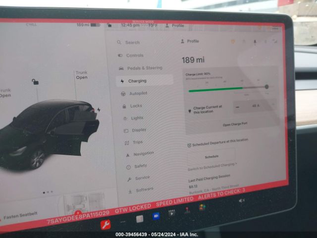 7SAYGDEE8PA115029 Tesla Model Y Awd/long Range Dual Motor All-wheel Drive