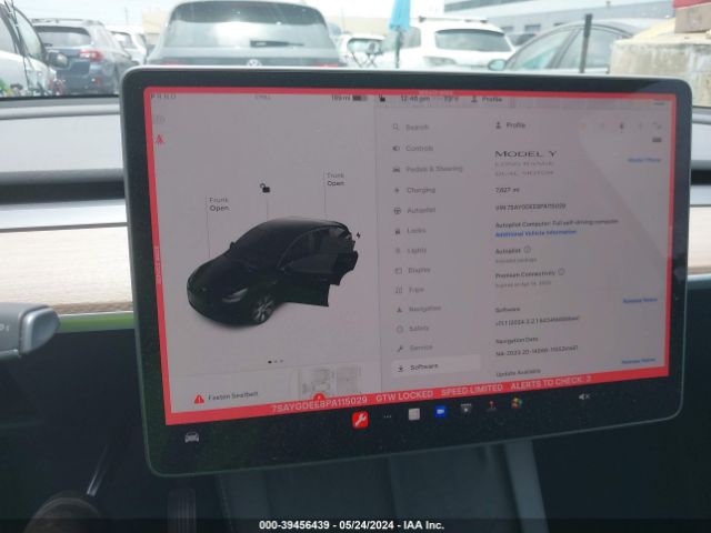 7SAYGDEE8PA115029 Tesla Model Y Awd/long Range Dual Motor All-wheel Drive