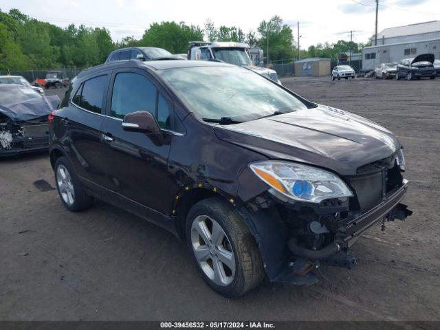 Auction sale of the 2016 Buick Encore Convenience, vin: KL4CJFSB6GB644316, lot number: 39456532