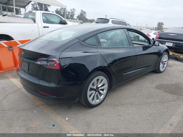 Tesla Model 3 Rear-wheel Drive 2022 5YJ3E1EA3NF129087 Image 4
