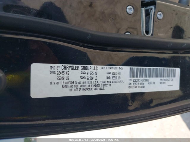 Dodge CHARGER R/T 2014 2C3CDXCT4EH232088 Image 9