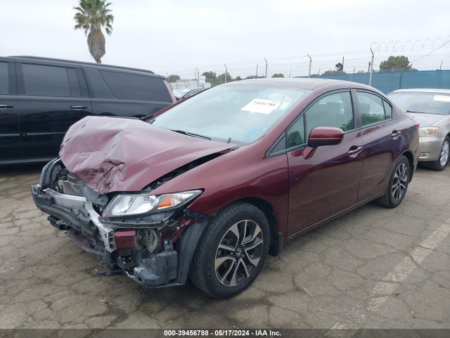 Honda CIVIC EX 2014 19XFB2F8XEE258151 Image 2