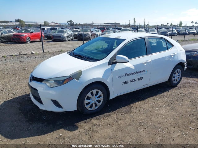 Toyota COROLLA L 2014 5YFBURHEXEP098582 Image 2