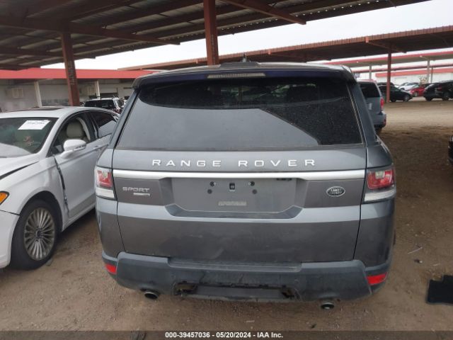 SALWR2PF3GA117168 Land Rover Range Rover Sport 3.0l V6 Supercharged Hse