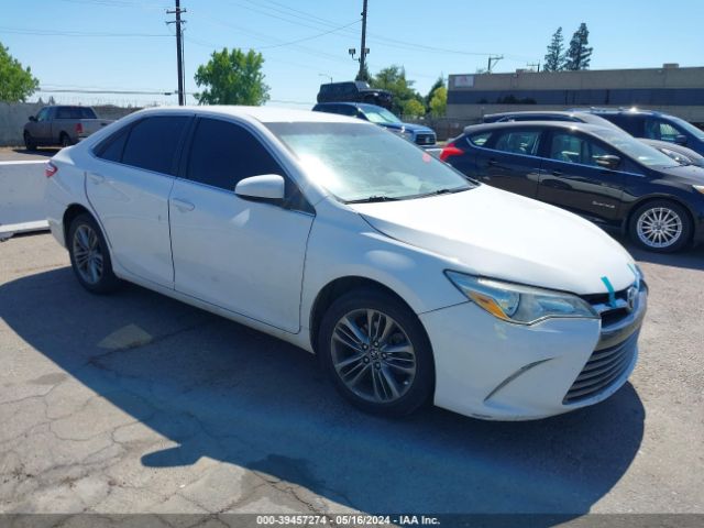 Auction sale of the 2016 Toyota Camry Se, vin: 4T1BF1FK2GU154326, lot number: 39457274